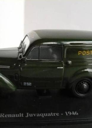 Renault juvaquatre — поштовий фургон 1:43 norev