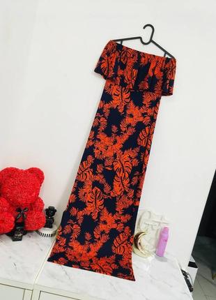Максіплаття з принтом boohoo s