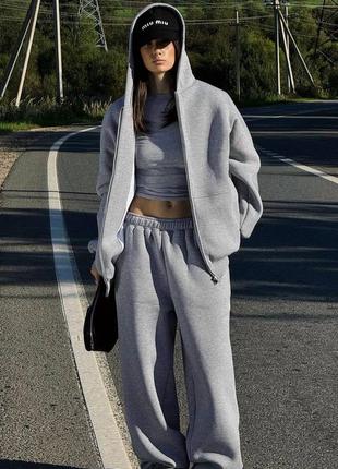 Спортивний костюм zara на флісі