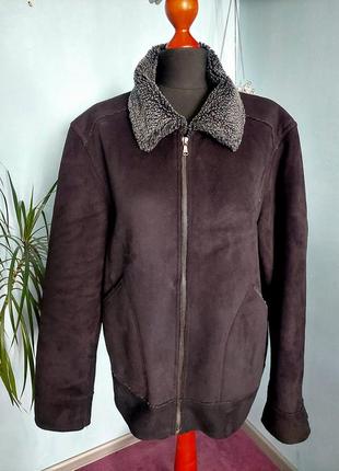 Стильная брендовая мужская дубленка zara sport