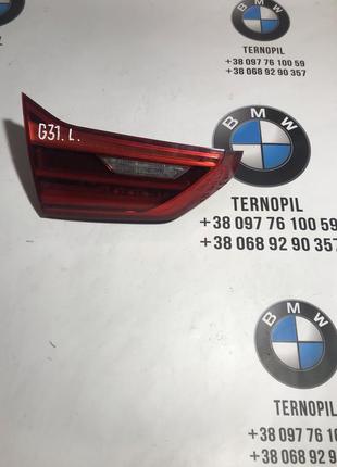 Стоп фонарь в крышку багажника задний левый бмв bmw г g31 63217388949