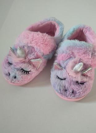 🩰 плюшеві тапочки у садочок 18 см