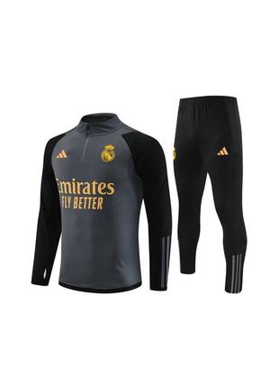 Спортивный тренировочный костюм real madrid