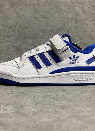 Кожаные кроссовки adidas forum low fy7974