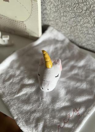 Комфортер погремушка единорог