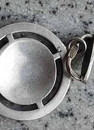 Кулон козерог подвеска серебро ср пор 925