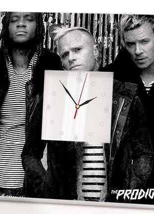 Годинник «гурт the prodigy» подарунок для фанатів рейв музики, декор стіни в бар, клуб, студію