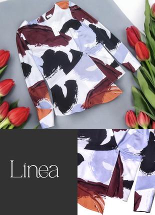 Красивая стильная блуза с длинным рукавом linea турция этикетка