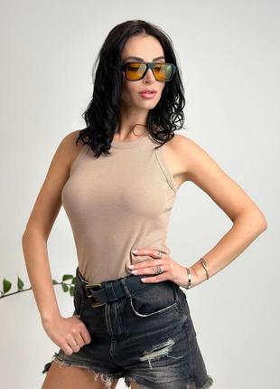 Майка жіноча рубчик "effy"  | норма