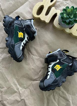 Деми сапоги хайтопы для мальчиков