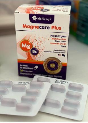 Magnecare plus - магний, 60 капсул