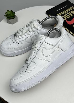 Кроссовки унисекс найк book nike белые air force 1 41 размер