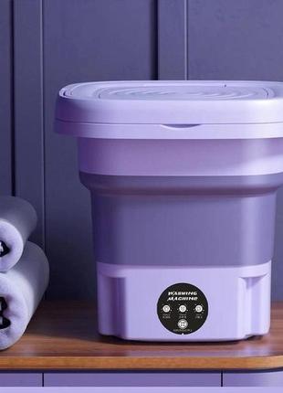 Портативная стиральная машина mini folding washing machine (мини стиралка) mf-3204 фото