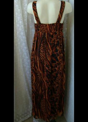 Сукня літня максі сарафан р.46-48 2007а2 фото