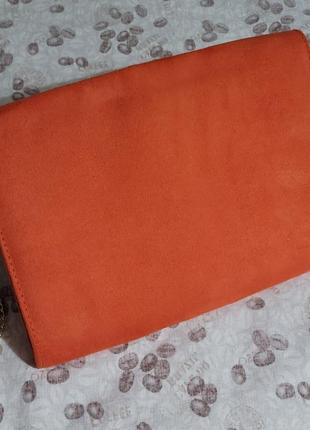 Клатч h&amp;m велюровый б/у 2