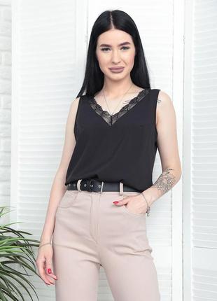 Літня блуза з глибоким декольте "gloria"  | норма і батал9 фото
