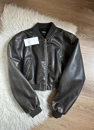 Куртка бомбер zara