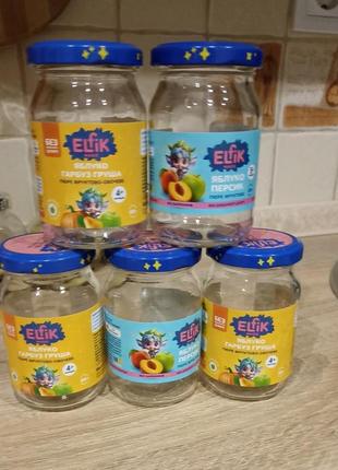 Баночки з під дитячого харчування