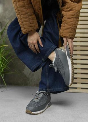 Зимние кроссовки на меху из натуральной кожи6 фото