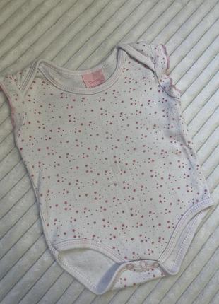 Боди без рукавов 3-6 месяцев