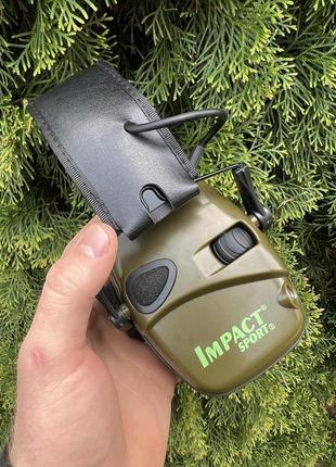 Навушники активні impact sport olive6 фото