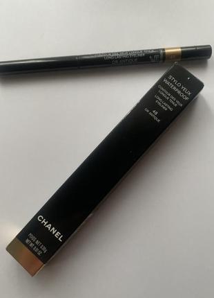 Водостійкий олівець для очей #48 chanel stylo yeux waterproof