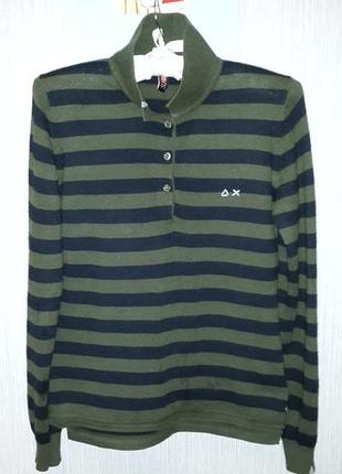 Трендовый свитер-поло, кашемир