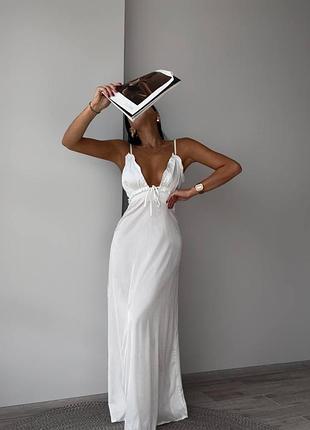 Шелковое платье