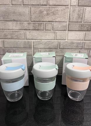 Склянка 350 мл з кришкою