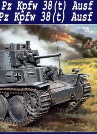 Unimodel 340 pz kpfw 38(t) ausf.c танк 1939 сборная пластиковая модель в масштабе 1:72