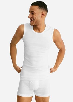 Чоловіча майка, розмір m, колір білий
