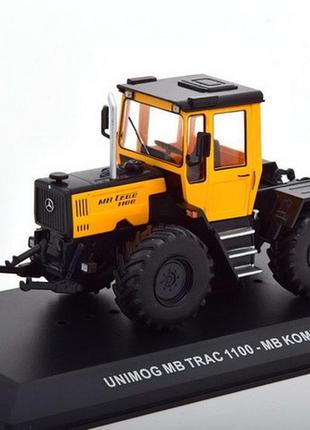 Тракторы №117, unimog mb trac 1100 (mb kommunal) (1975)