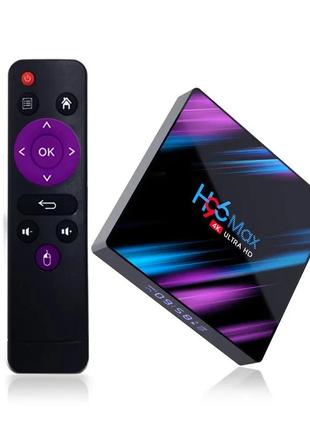 Смарт тв-приставка x96 max+ plus 4/32 android 9 amlogic s905x3 smart tv box 1080p full hd