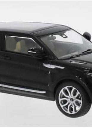 Range rover evoque schwarz ixo коллекционная модель в масштабе 1:43