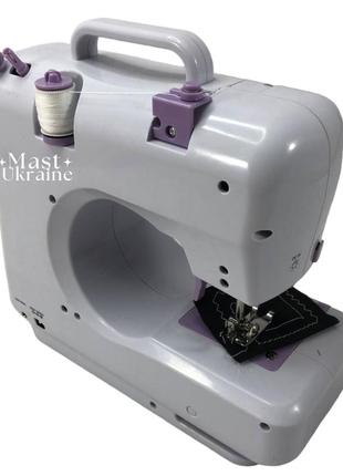 Електрична швейна машинка sewing machine 505 (портативна, 12 програм) wlsm 505 біла7 фото
