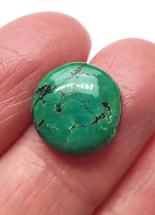 Зелёно-голубой камень бирюза кабошон для создания украшений натуральный6 фото