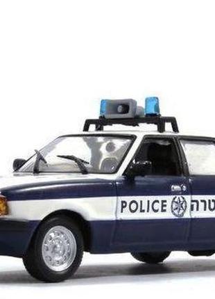 Полицейские машины мира №26, ford cortina полиция израиля (1962) коллекционная модель в масштабе 1:43