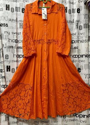 Шикарное, стильное платье- рубашка 👍 италия, 50-54