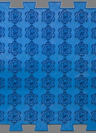 Акупунктурний масажний килимок лотос 4 елемента5 фото