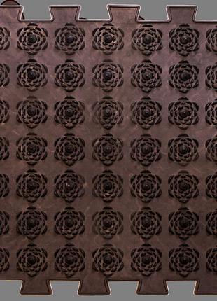 Акупунктурний масажний килимок лотос 4 елемента9 фото