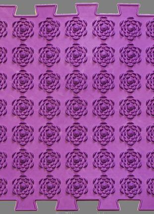 Акупунктурний масажний килимок лотос 4 елемента8 фото