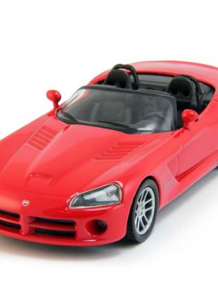 Суперкари №17, dodge viper srt-10 (2008) колекційна модель у масштабі 1:43 від deagostini