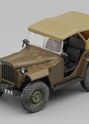 Автолегенды ссср №30, газ-67б (1943) коллекционная модель в масштабе 1:43 от deagostini