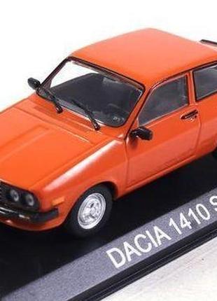Masini de legenda №26, dacia 1410 sport (1985) колекційна модель у масштабі 1:43