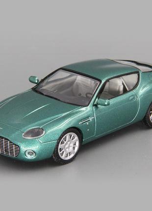 Ссуперкары №43, aston martin db7 zagato (2002)  коллекционная модель в масштабе 1:43 от deagostini