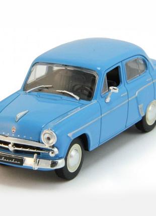 Автолегенди срср №1, москвич-407 (1958) колекційна модель у масштабі 1:43 від deagostini