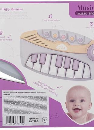 Музыкальная игрушка funmuch пианино со свет.эффектами3 фото
