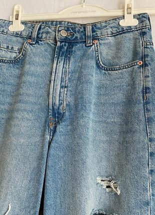 Идеальные джинсы h&amp;m baggy, широкие, прямые4 фото