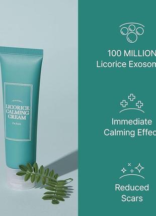 Заспокійливий крем i'm from licorice calming cream 50 мл4 фото