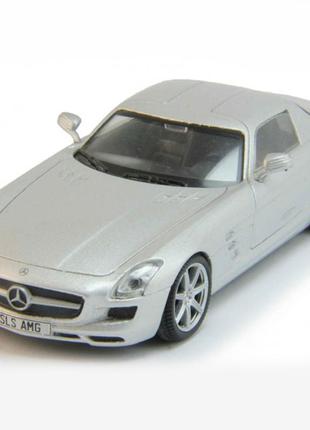 Суперкари №14, mercedes-benz sls amg (2010) колекційна модель у масштабі 1:43 від deagostini